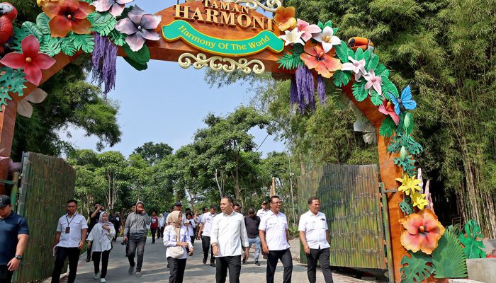 Wajah Baru Taman Harmoni Siap Dilaunching Awal Agustus