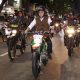 Wali Kota Surabaya Eri Cahyadi bersama TNI Polri saat melakukan sweeping Jam Malam Anak di Surabaya. Foto Dokumen