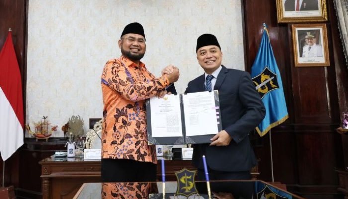 Kota Surabaya dan Halmahera Selatan Jajaki Peluang Kerjasama Potensi Maritim