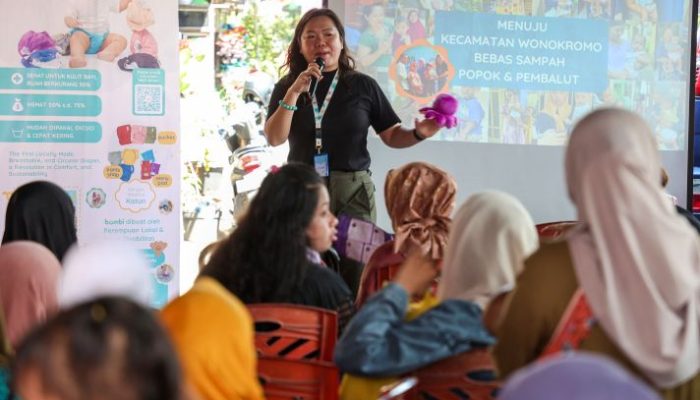 Kecamatan Wonokromo Jadi Pilot Project Wilayah Bebas Limbah Popok dan Pembalut Sekali Pakai