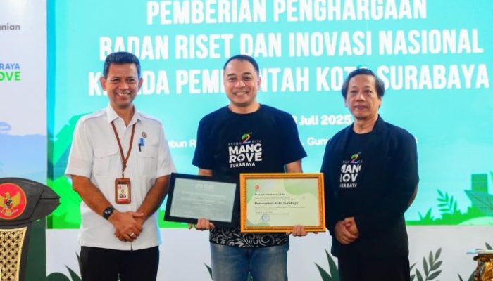 Kebun Raya Mangrove Surabaya Jadi Pusat Perpustakaan Bakau Dunia