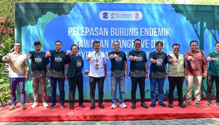 Wali Kota Surabaya saat perayaan HUT KRM