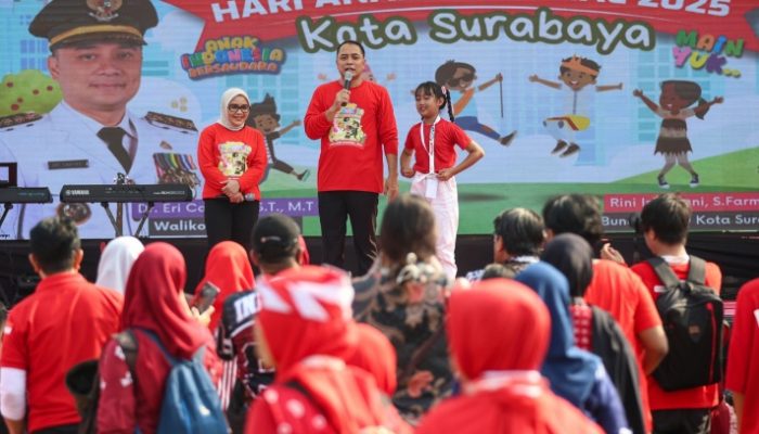 Wali kota Eri di Hari Anak Nasional