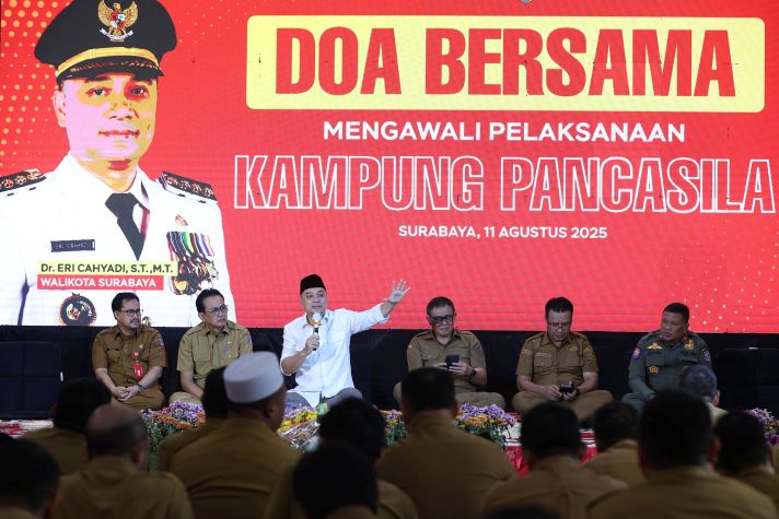 doa bersama kampung pancasila