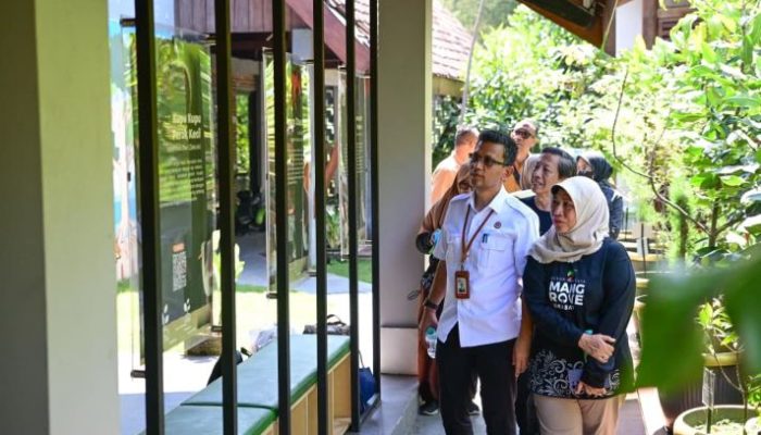 perwakilan dari BRIN saat meninjau KRM