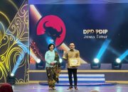 Teguhkan Posisi sebagai Garda Ideologi Pancasila, PDIP Jatim Raih Penghargaan Partai Politik Terbaik