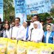 Menteri Pertanian (Mentan) saat gerakan pangan murah serentak
