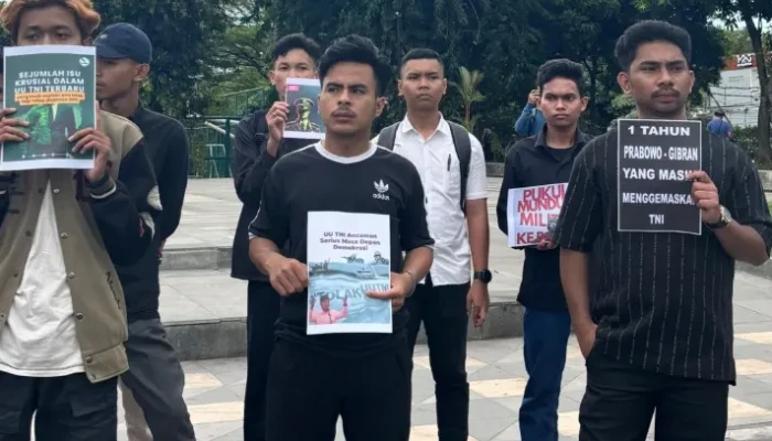 BEM Nusantara Jatim Soroti Masifnya Militerisasi Ruang Sipil di Setahun Pemerintahan Prabowi-Gibran
