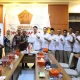 silaturahmi politik dengan KPU Surabaya di DPC Gerindra Surabaya, Kamis (2/10/2025).