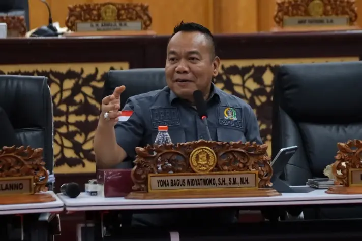 Ketua Komisi A DPRD Surabaya, Yona Bagus Widyatmoko