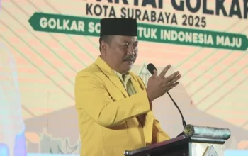 Ketua DPD Golkar Jatim Ali Mufthi