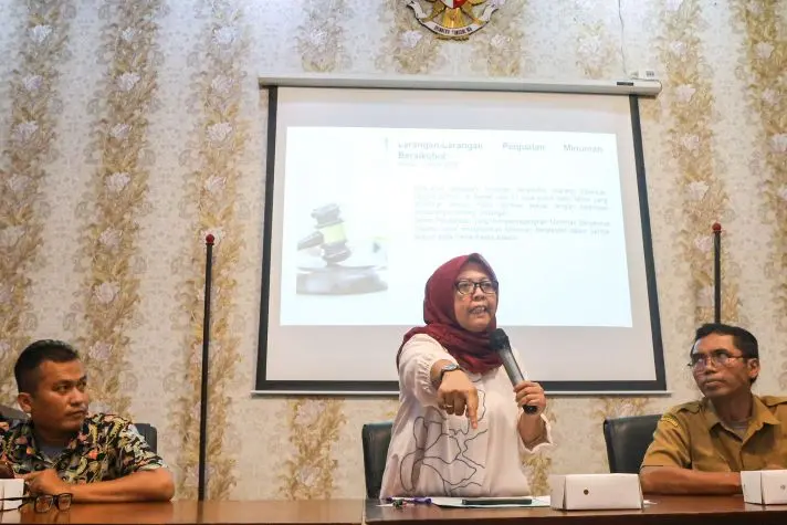 Pertemuan dengan pelaku usaha Sub Distributor Membahas Ketentuan Perdagangan Minuman Beralkohol (7)