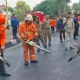 Petugas BPBD saat melakukan uji alat saat simulasi pada minggu 26 oktober 2025