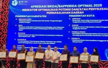 Surabaya Raih Penghargaan dari BRIN
