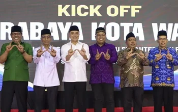 Peresmian surabaya kota wakaf