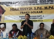 Warga Sidoarjo kembali Keluhkan Banjir, Adam Rusydi Desak Pemkab Segera Siapkan Grand Desainnya