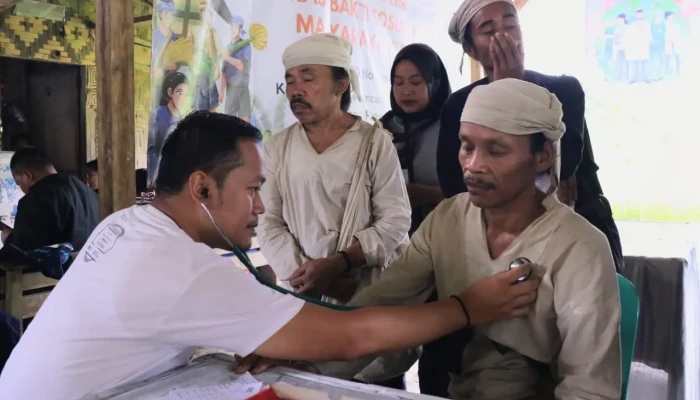 Pemerintah Hadirkan Cek Kesehatan Gratis dan Adminduk Bagi Warga Adat Baduy di Lebak