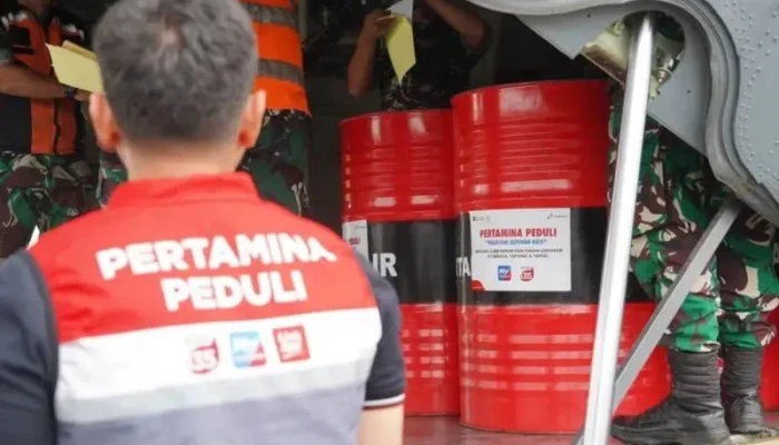 Dukungan Energi Pertamina Percepat Penanganan Bencana Cuaca Ekstrem di Sumatra