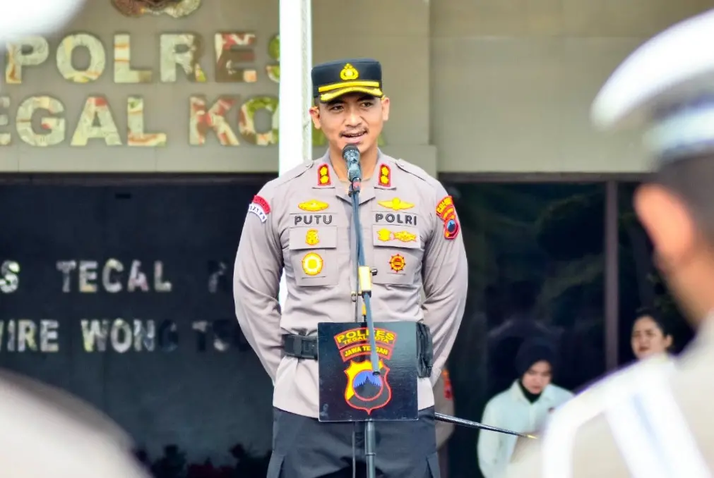 Kapolres Tegal Kota AKBP I Putu Bagus Krisnai