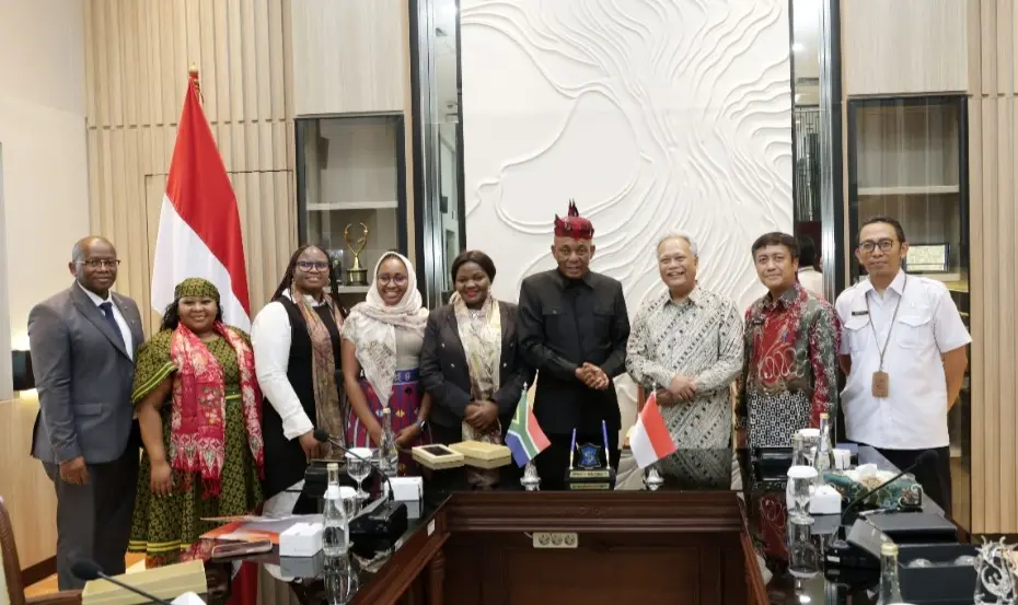 kunjungan delegasi Pemerintah Kota Mangaung