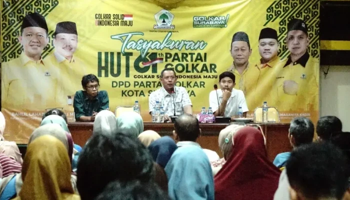 Golkar Surabaya Gelar Parenting Class Khusus Orang Tua Mahasiswa Baru, Kuatkan Peran Keluarga dalam Transisi Kampus