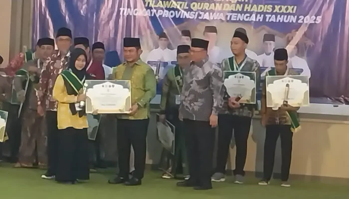 Kota Semarang Raih Juara Umum MTQH ke-31 Tingkat Provinsi Jawa Tengah di Tegal