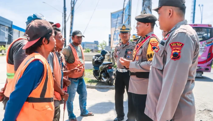 Resahkan Pengendara, 7 Pak Ogah Pemalak di Perlintasan KA Tirus Tegal Diamankan Polisi