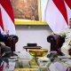 Presiden Prabowo Subianto dan Michael Bloomberg_