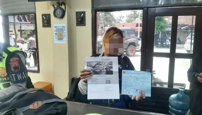 Operasi Zebra Candi 2025, Polres Tegal Kirim 333 Surat Tilang via Kurir, Tekankan Transparansi