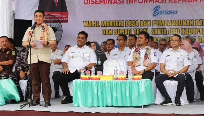Wakil Menteri Desa Hadiri Penutupan Tilik Desa Kabupaten Tegal 2025, Apresiasi Program Penggerak Pembangunan