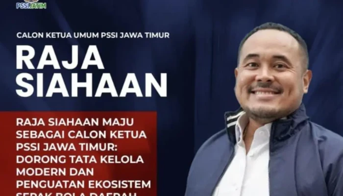 Wakil Ketua DPRD Surabaya Dorong PSSI Jatim Dipimpin Figur Profesional, Nilai Raja Siahaan Penuhi Kriteria