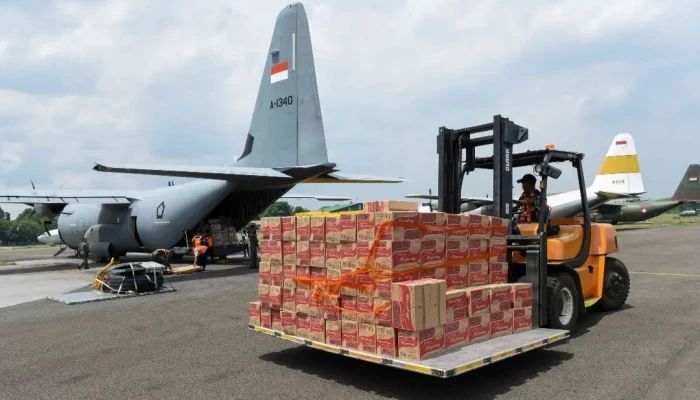Distribusi Logistik Tapanuli, BNPB Kerahkan Jalur Darat & Udara, Total Bantuan Capai 10 Ton