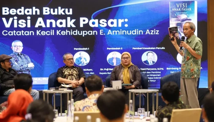 Visi Anak Pasar, Bedah Buku Kepala Perpusnas RI di Surabaya Dorong Gerakan Literasi dan Integritas