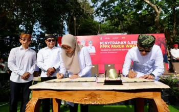 Bupati Ipuk tandatangani MoU dengan Taspen
