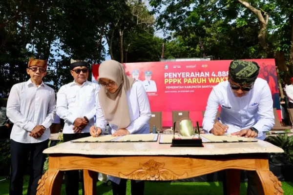 Pemkab Banyuwangi Gandeng Taspen Jamin Masa Tua Ribuan PPPK