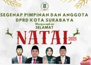 Segenap Pimpinan dan Anggota DPRD Kota Surabaya Mengucapkan Selamat Natal