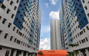 Ilustrasi hunian vertikal