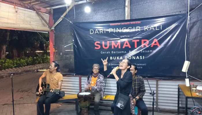 Komunitas Jurnalis Pinggir Kali Surabaya Kumpulkan Donasi Rp22 Juta untuk Sumatra