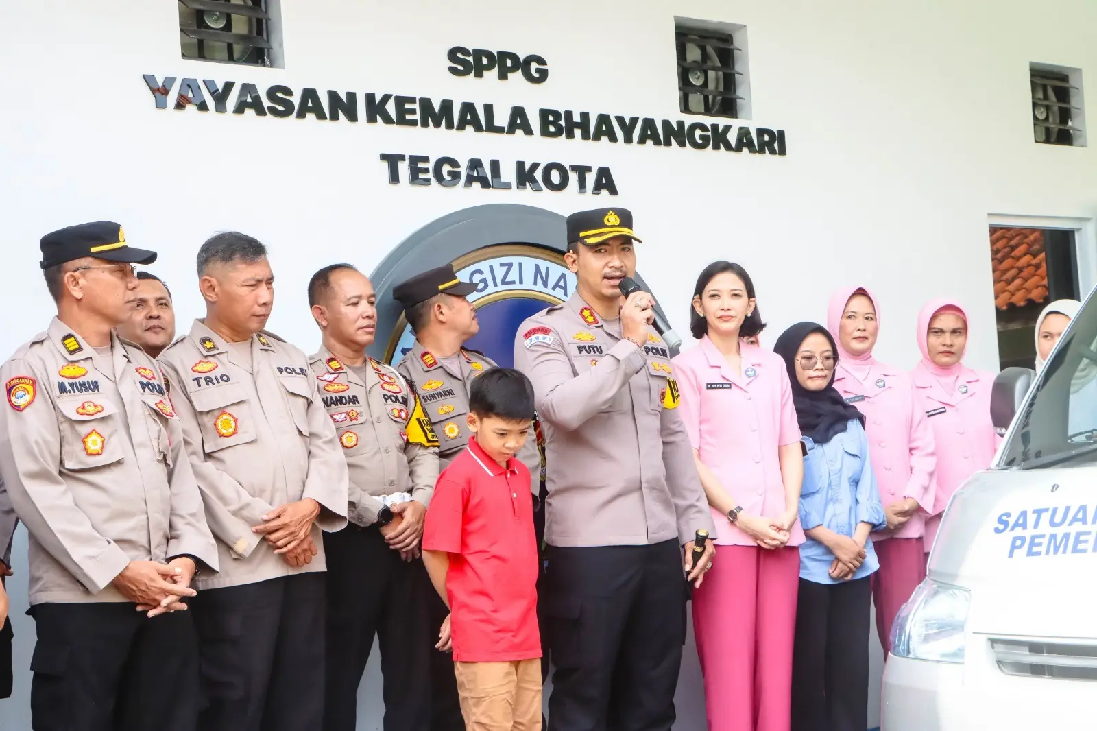 Kapolres Tegal Kota AKBP I Putu Bagus Krisna Purna