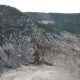 Kawah gunung Tangkupan Perahu