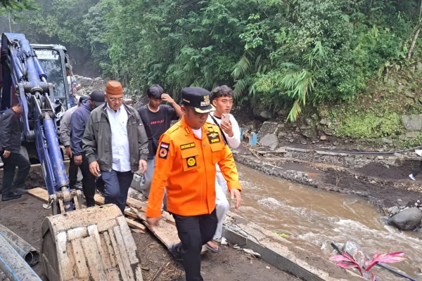 Pasca Banjir Sungai Gung, Bupati Tegal Pastikan Keamanan Objek Wisata Guci