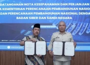 Perkuat Ketahanan Siber Nasional, BSSN dan Bappenas Jalin Kerja Sama Strategis
