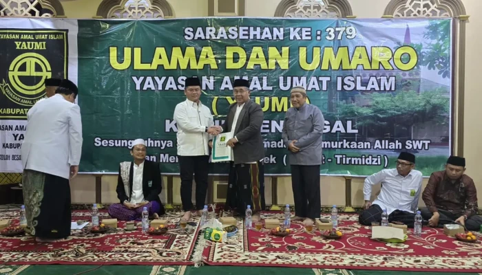 Bupati Tegal Apresiasi Peran YAUMI dalam Menguatkan Kepedulian Sosial