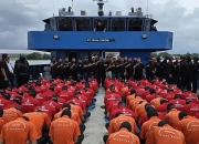 Tutup Tahun 2025, Dirjenpas Pindahkan 1.882 Narapidana Risiko Tinggi ke Nusakambangan