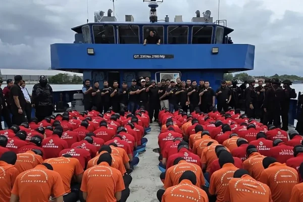 Tutup Tahun 2025, Dirjenpas Pindahkan 1.882 Narapidana Risiko Tinggi ke Nusakambangan