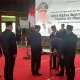 Wali kota Surabaya eri Cahyadi saat melantik sejumlah pejabat pemkot surabaya