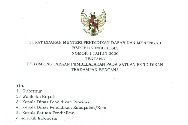 Kemendikdasmen Terbitkan Aturan Pembelajaran Fleksibel untuk Sekolah Terdampak Bencana
