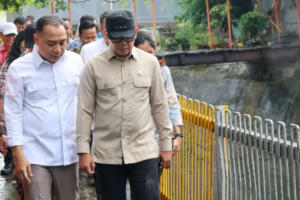 Inovasi Sistem Pompa Surabaya Jadi Percontohan Nasional, Wamendagri Beri Apresiasi Khusus