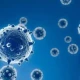 Ilustrasi virus influenza