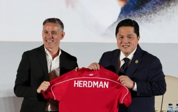 John Herdmandan dan Eric Thohir